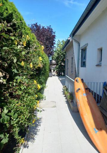 Im Bademantel An Den Strand Mit Terrasse Eckernförde Екстериор снимка